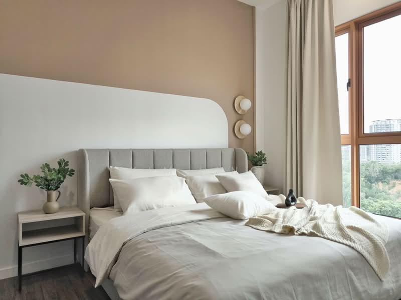 Service Residence for Rent at JRK Convena - Kim Ling - Master Bedroom - PropertyGuru.com.my