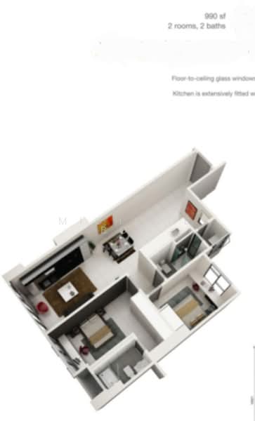 Condominium for Sale at Nadayu28 - Michelle Boh - Kitchen - PropertyGuru.com.my