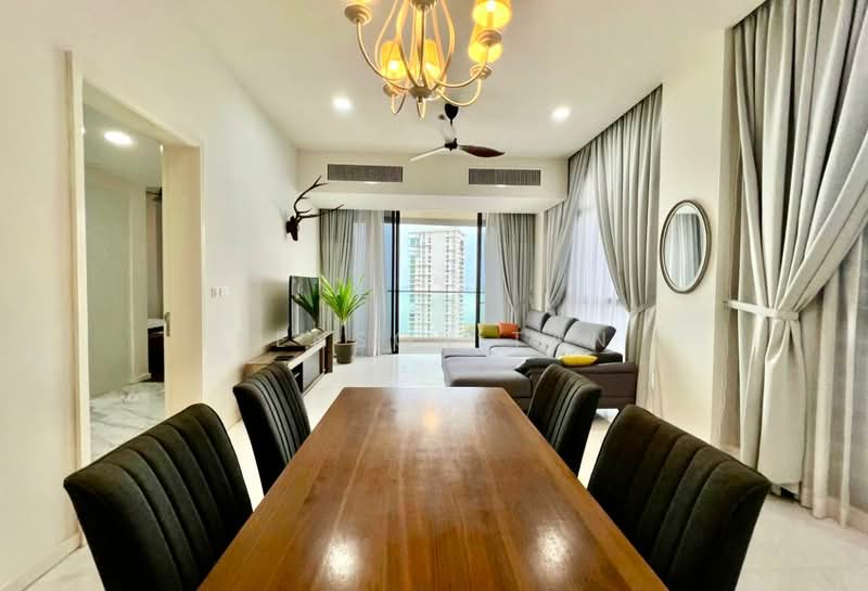 Setia V Residences untuk Untuk Disewa - RM 5,500 /bulan, Mac 2026 - Living Room - PropertyGuru.com.my