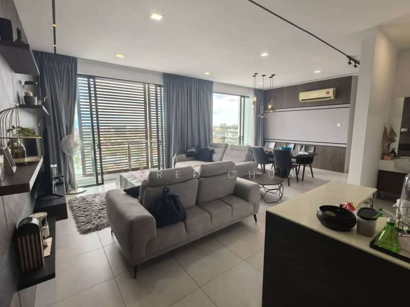 Condominium for Sale at Gala City Residences - Alfred Chua - Living Room - PropertyGuru.com.my