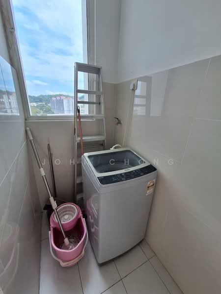 Service Residence for Rent at Skypod Residence - John Chong - Balcony - PropertyGuru.com.my