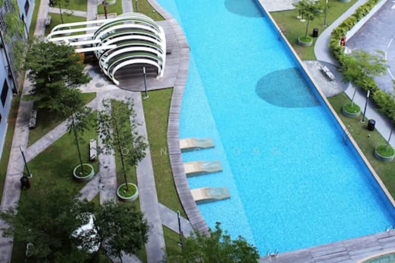 Service Residence for Rent at Skypod Residence - John Chong - Pool - PropertyGuru.com.my