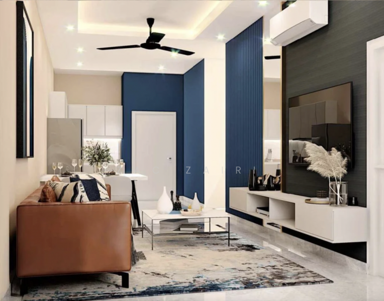 Condominium for Sale at KL48 - Zac Zairi - Living Room - PropertyGuru.com.my
