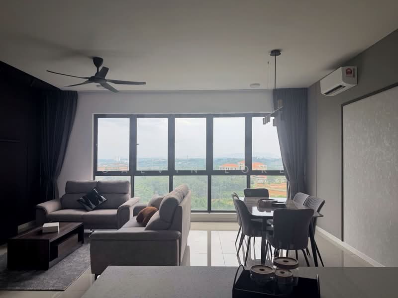 Service Residence for Rent at The Clio 2 Residences - Calvin Loke - Living Room - PropertyGuru.com.my