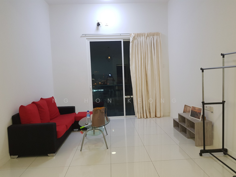 Service Residence for Sale at Skypod Residence - Ng Hon Keong - Living Room - PropertyGuru.com.my