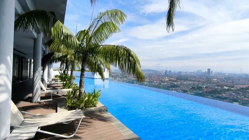Service Residence for Rent at Sapphire Paradigm - Eric Lim - Pool - PropertyGuru.com.my