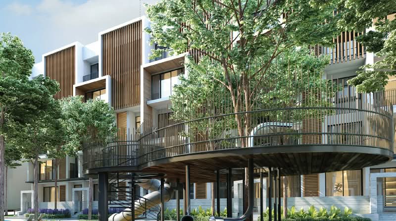 Jesselton Courtyard Homes – 4 Storey Zero-Lot Bungalow, George Town. untuk Untuk Dijual - RM 6,700,000, Mac 2026 - Exterior - PropertyGuru.com.my