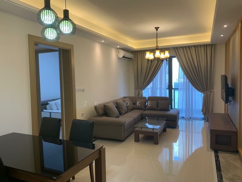 Condominium for Sale at R&F Princess Cove Phase 2-Seine Region - ZK Loke - Living Room - PropertyGuru.com.my