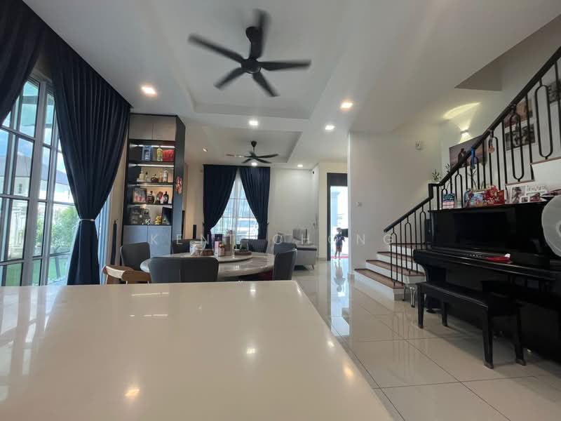 Cluster House for Sale in Eco Majestic (Semenyih) - Kent Chong - Living Room - PropertyGuru.com.my