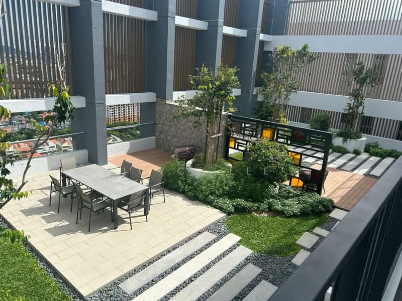 Condominium for Sale at Triuni Residences - Joyce Lee - Viewing Deck with Seating - PropertyGuru.com.my