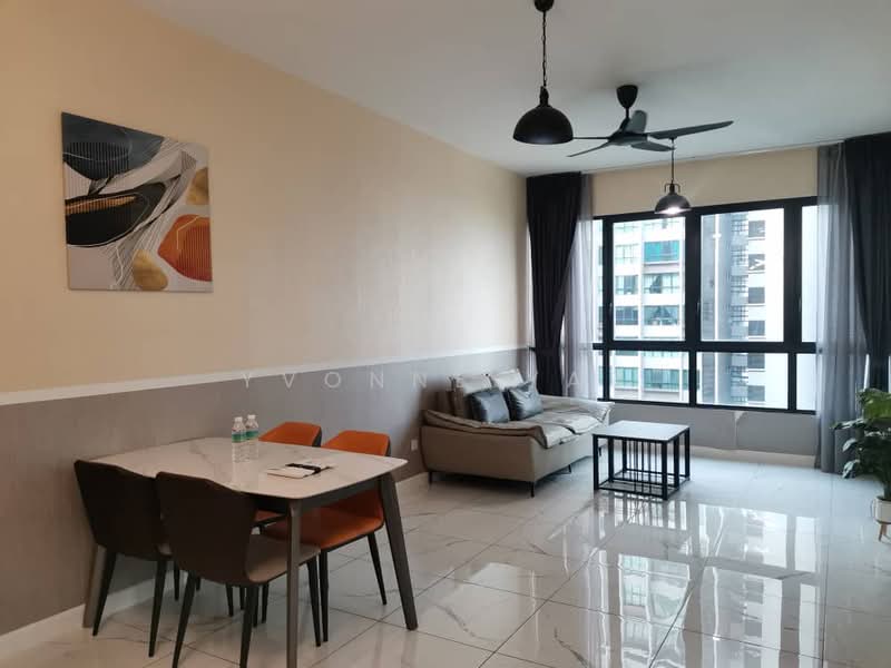 Service Residence for Rent at Cubic Botanical - Yvonne Yap - Living Room - PropertyGuru.com.my