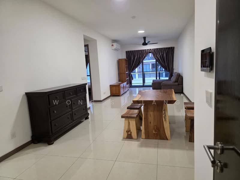 Condominium for Rent at Jesselton Twin Towers - Wong Su Lang - Living Room - PropertyGuru.com.my