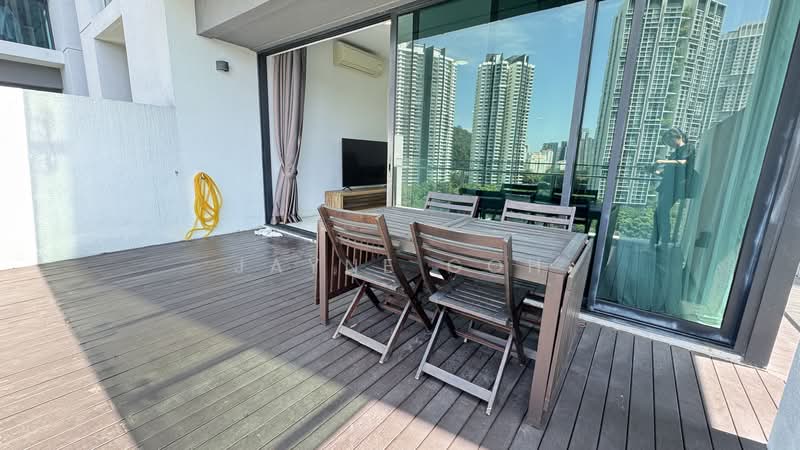 Kondominium untuk Disewa di One Central Park - Jayne Goh - Balcony - PropertyGuru.com.my