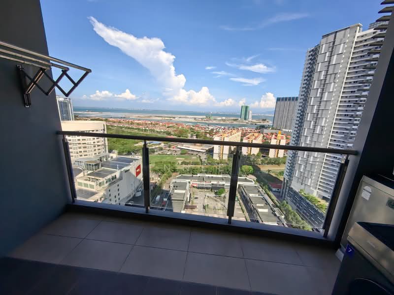 Condominium for Rent at City Residence - Xinnee . - Balcony - PropertyGuru.com.my