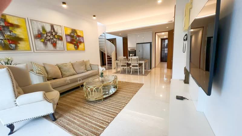 Shorefront Residences untuk Untuk Disewa - RM 7,500 /bulan, Mac 2026 - Living Room - PropertyGuru.com.my