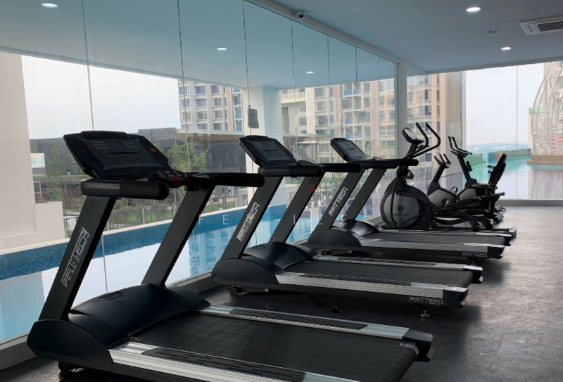 Service Residence for Sale at Twin Residences - Fey Lee - Gym - PropertyGuru.com.my