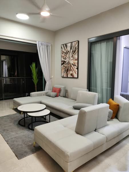 Service Residence for Rent at The Astaka @ 1 Bukit Senyum - Phoebe Foo - Living Room - PropertyGuru.com.my