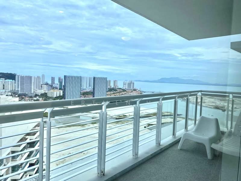 Kondominium untuk Disewa di Gurney Paragon - Ertmen Ho - Balcony - PropertyGuru.com.my
