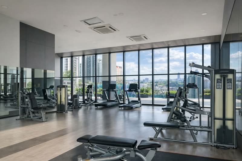 Service Residence for Sale at Lexa Residence @ The Quartz WM - Amirul Nasyriq - Gym - PropertyGuru.com.my