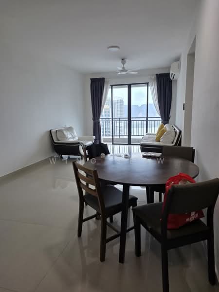 Servis Apartment untuk Disewa di Aradia Residence @ Lake City KL North - Wing Seow - Living Room - PropertyGuru.com.my
