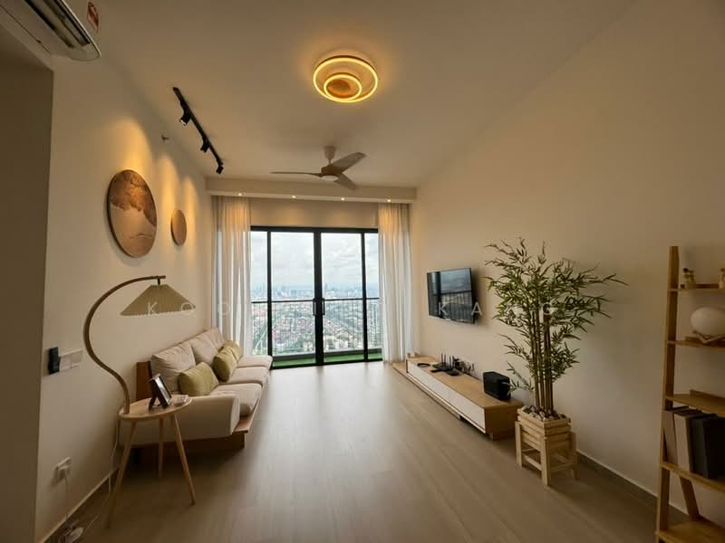 Service Residence for Rent at The Arcuz - Koo Ying Kang - Living Room - PropertyGuru.com.my