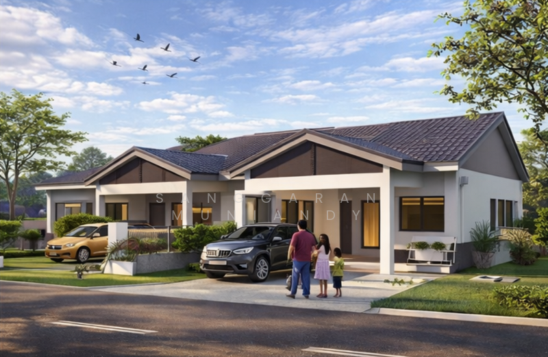 RUMAH BERKEMBAR SETINGKAT DI KUALA KURAU - 1