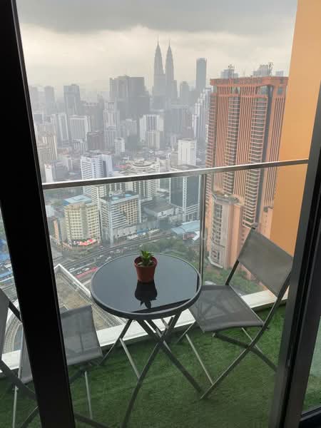 Service Residence for Sale at Lucentia Residences - Andy Lua - Balcony - PropertyGuru.com.my