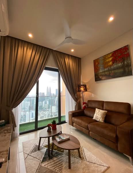 Service Residence for Sale at Lucentia Residences - Andy Lua - Living Room - PropertyGuru.com.my