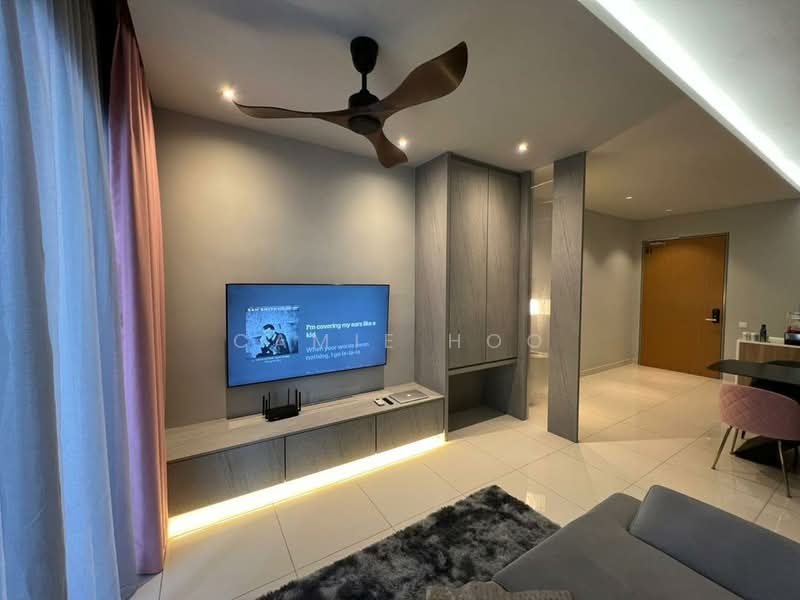 Service Residence for Rent at Millerz Square - Camie Hoo - Living Room - PropertyGuru.com.my