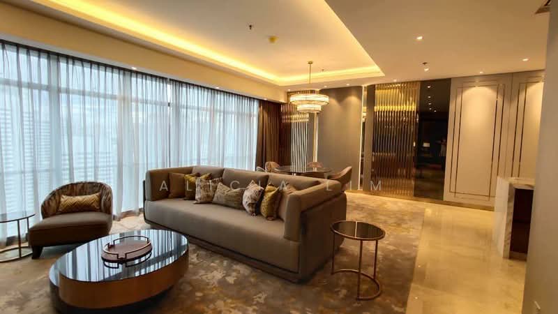 Service Residence for Rent at The Ritz-Carlton Residences - Alicia Lim - Living Room - PropertyGuru.com.my