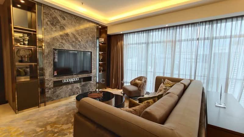 Service Residence for Rent at The Ritz-Carlton Residences - Alicia Lim - Living Room - PropertyGuru.com.my