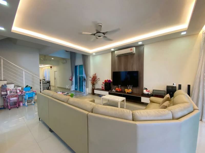 Semi-Detached House for Sale in One Sierra (Selayang) - Kiing TW - Living Room - PropertyGuru.com.my