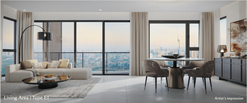 Parkside Residences @ Setia Federal Hill untuk Untuk Dijual - RM 645,960, Mac 2026 - Living Room - PropertyGuru.com.my
