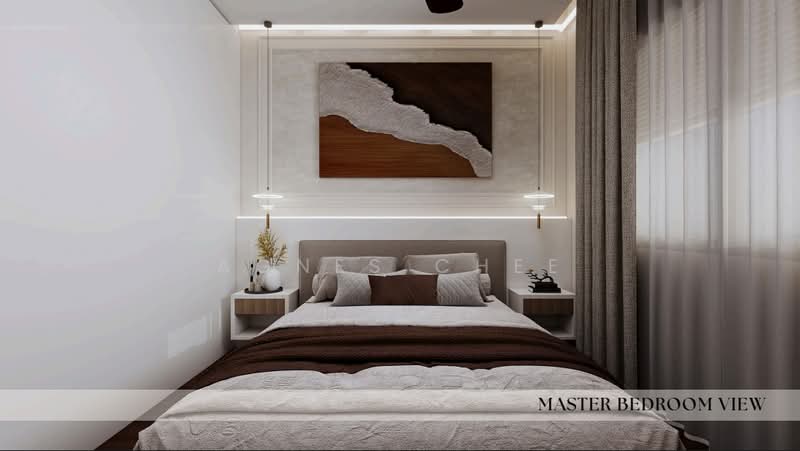 Residensi Ava @ Kiara Bay untuk Untuk Disewa - RM 3,500 /bulan, Mac 2026 - Master Bedroom - PropertyGuru.com.my