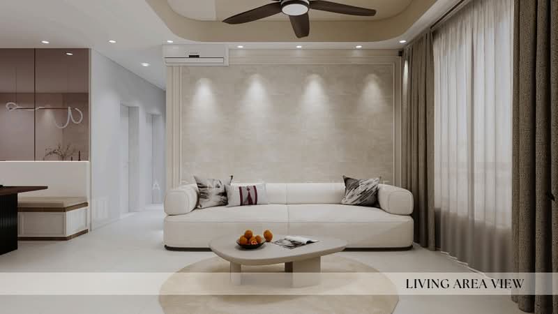 Residensi Ava @ Kiara Bay untuk Untuk Disewa - RM 3,500 /bulan, Mac 2026 - Living Room - PropertyGuru.com.my