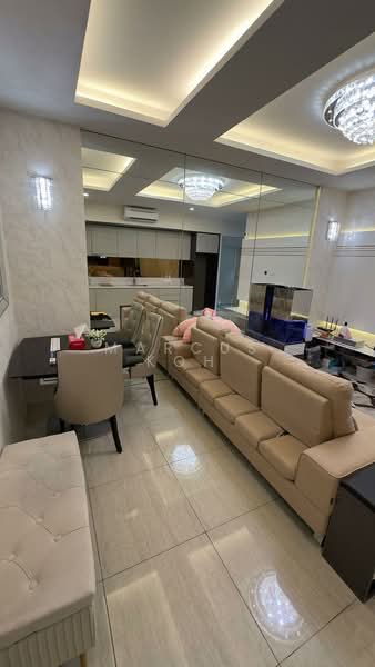 Dorsett Residences Sri Hartamas untuk Untuk Disewa - RM 2,500 /bulan, Mac 2026 - Living Room - PropertyGuru.com.my