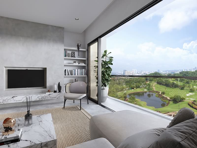 Service Residence for Sale at Jendela Residences - Ken Ling Kok - Living Room - PropertyGuru.com.my