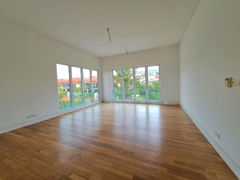 Rumah Berkembar untuk Dijual di Temasya Glenmarie (Glenmarie) - Kenny Chua - Living Room - PropertyGuru.com.my