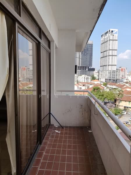 Bangunan Anson (Anson Apartment) untuk Untuk Disewa - RM 1,600 /bulan, Mac 2026 - Balcony - PropertyGuru.com.my