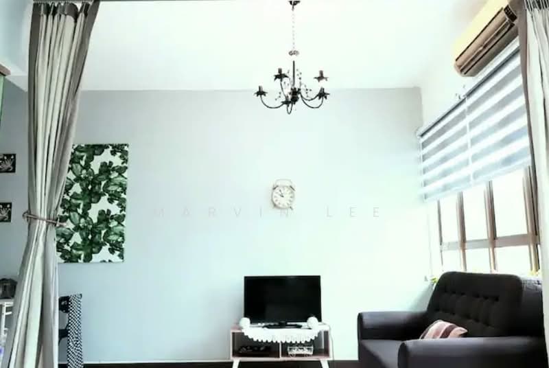 Service Residence for Sale at Ritze Perdana 1 - Marvin Lee - Living Room - PropertyGuru.com.my