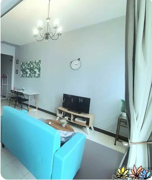 Service Residence for Sale at Ritze Perdana 1 - Marvin Lee - Living Room - PropertyGuru.com.my