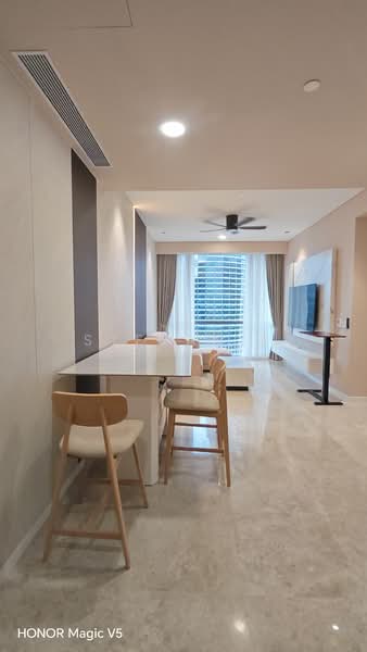 SO Sofitel Kuala Lumpur Residences untuk Untuk Disewa - RM 8,000 /bulan, Mac 2026 - Living Room - PropertyGuru.com.my