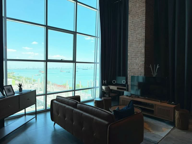 Service Residence for Rent at Maritime Suite - Jen Choo - Living Room - PropertyGuru.com.my