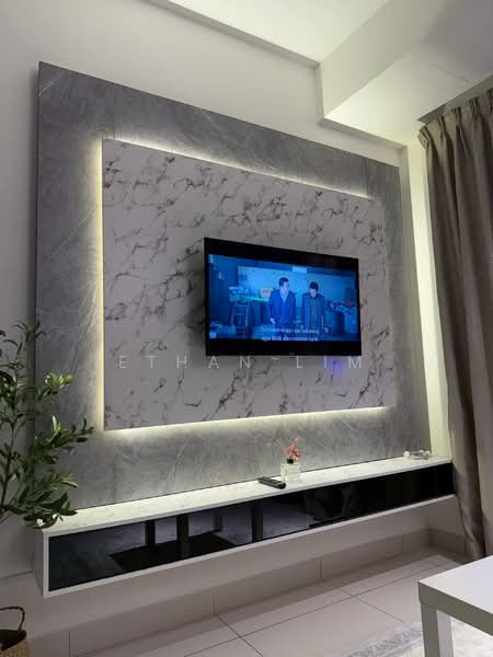 Service Residence for Rent at MIRAI Residences - Ethan Lim - Living Room - PropertyGuru.com.my