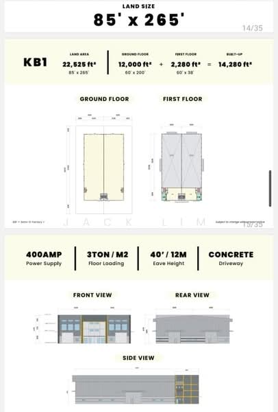 Kilang untuk Disewa di Kampung Sri Cheeding (Jenjarom) - Jack Lim - PropertyGuru.com.my