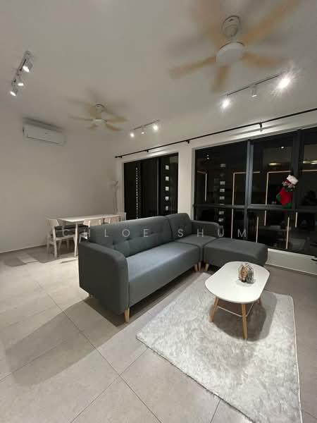 Condominium for Rent at EdgeWood Residences @ SkySanctuary - Chloe Shum - Living Room - PropertyGuru.com.my