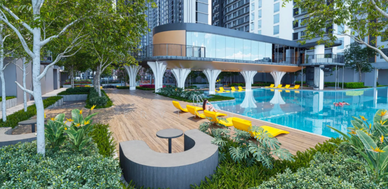 Service Residence for Sale at Skyline One Sentosa - Edven Ng - Pool - PropertyGuru.com.my