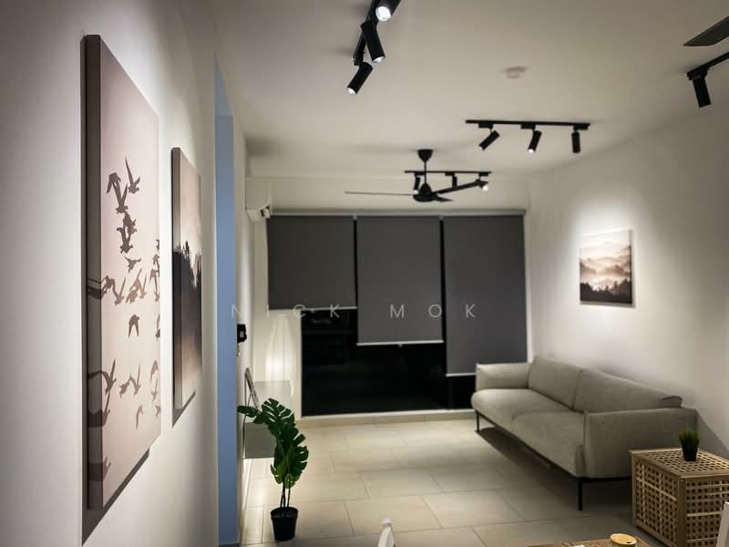 Astetica Residences untuk Untuk Disewa - RM 2,350 /bulan, Mac 2026 - Living Room - PropertyGuru.com.my