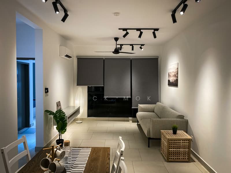 Astetica Residences untuk Untuk Disewa - RM 2,350 /bulan, Mac 2026 - Living Room - PropertyGuru.com.my