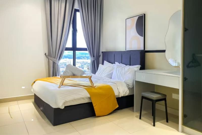 Service Residence for Rent at Trion @ KL - Haley Chern - Bedroom - PropertyGuru.com.my